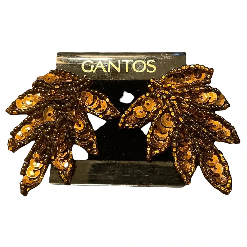 Vintage Disco Sequin Handbag and Earrings - Picture 2 of 8